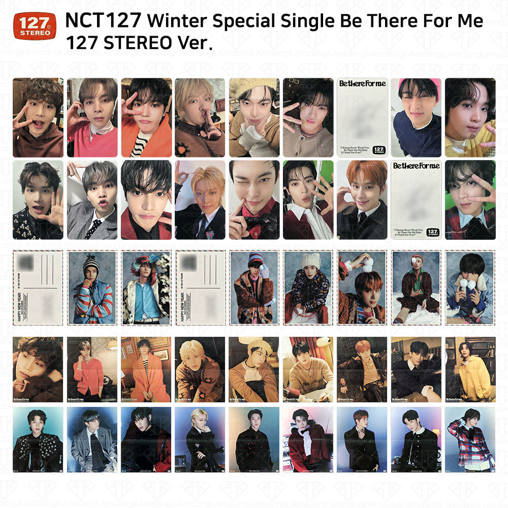 NCT 127 Winter Special Single Be There For Me Official Photocard