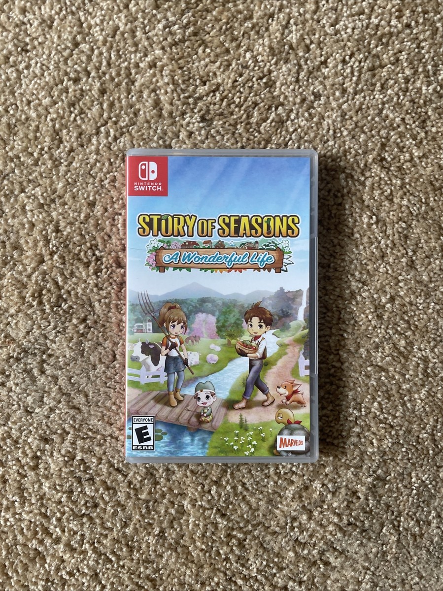 Story of Seasons: A Wonderful Life - Nintendo Switch 859716006888
