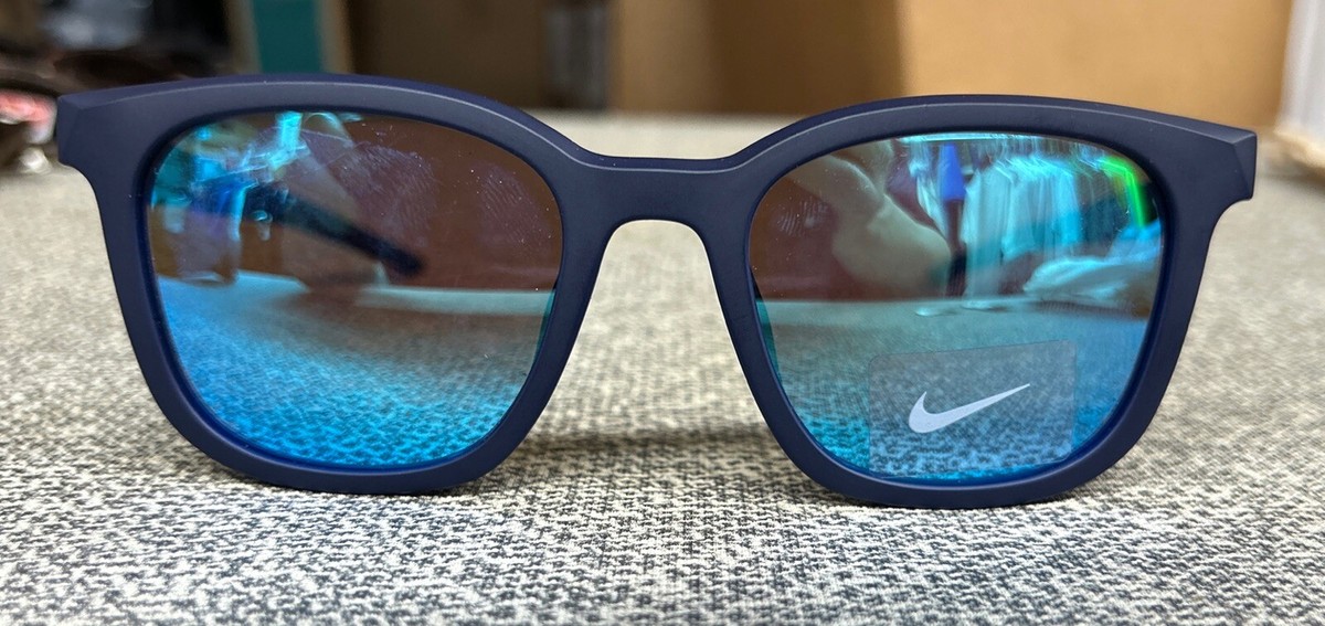 Nike Sunglasses NIKE RADEON 2 M FV2406 410 Matte blue blue Men