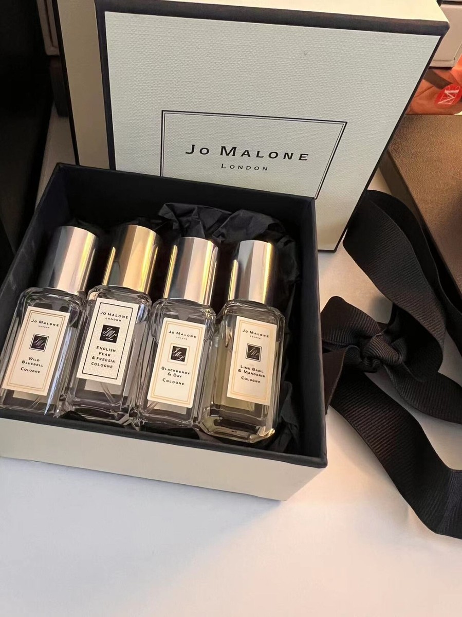 Set of 4 Jo Malone 0.3 fl oz 9 ml Cologne Spray Travel Size New