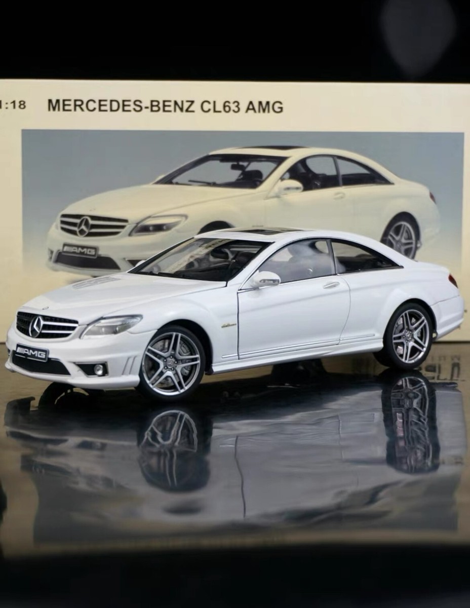 RARE 1/18 AUTOart Mercedes-Benz CL63 AMG (White) CL-Klasse | eBay