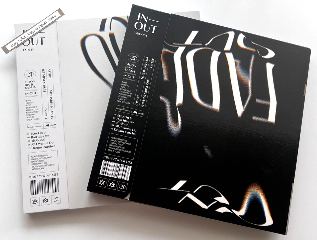 ASTRO Moonbin & Sanha IN OUT FADE OUT & FADE IN 1st Mini Album