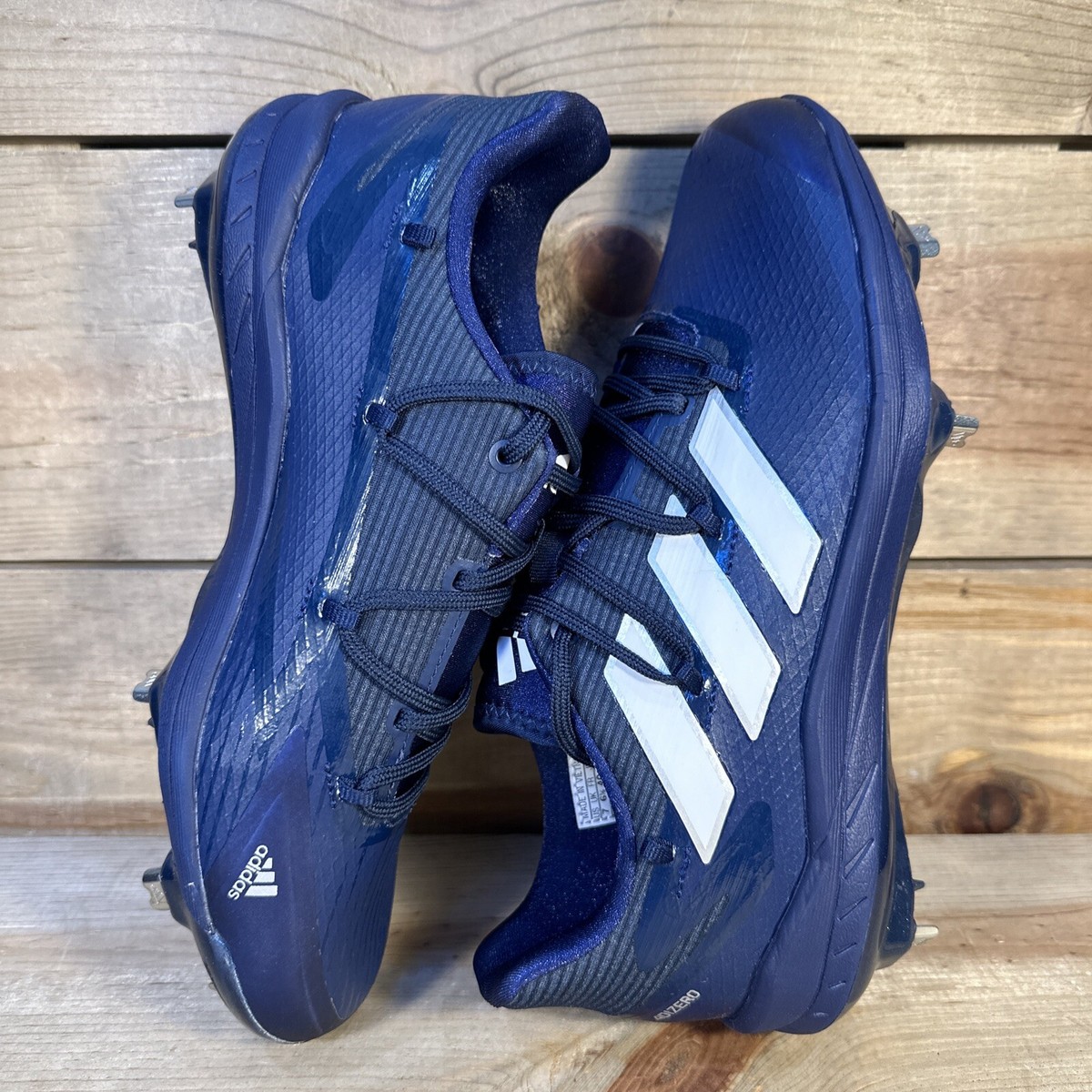 NEW Mens Size 7 Adidas Adizero Afterburner 8 “Team Blue” Baseball