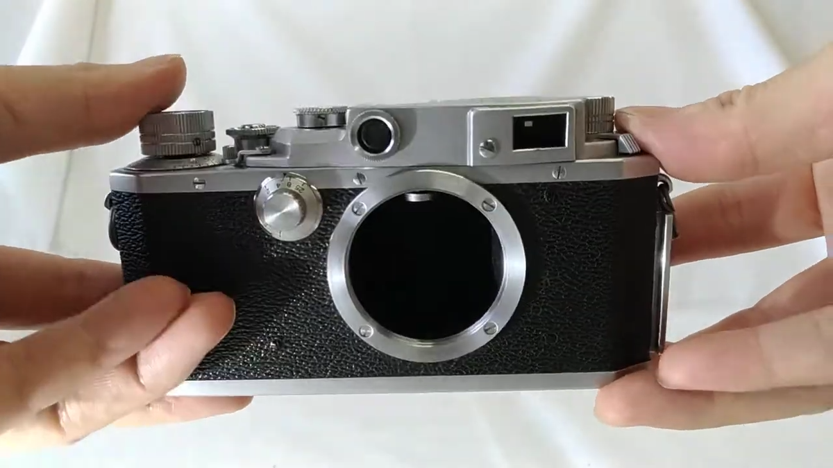 Canon Model II F EP Vintage 35mm Rangefinder Camera with 50mm F