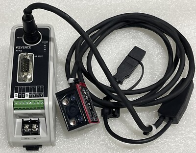 Keyence SR-710 Barcode Reader + N-R2 Communication Module | eBay