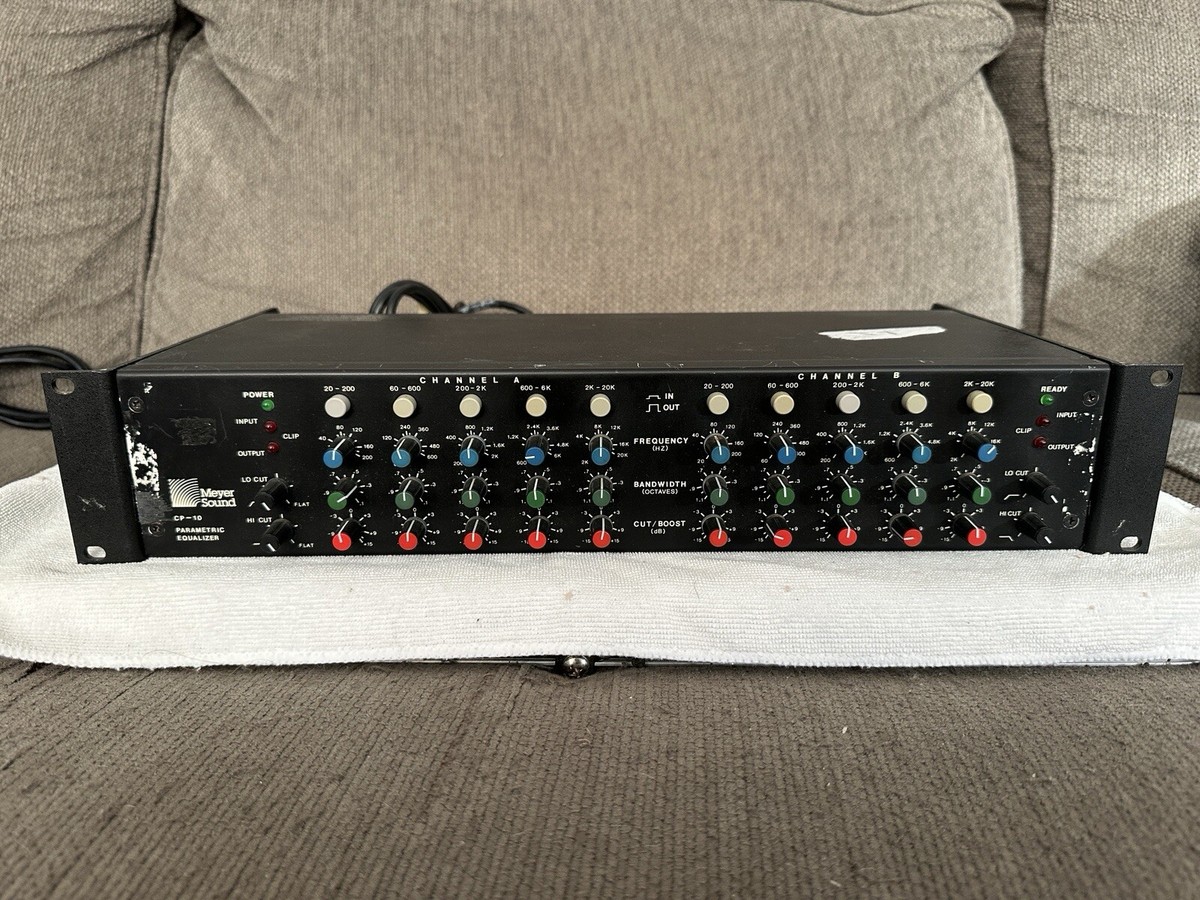 9615】 MEYER SOUND CP-10 定価60万 マスタリング用EQ Meyer Sound