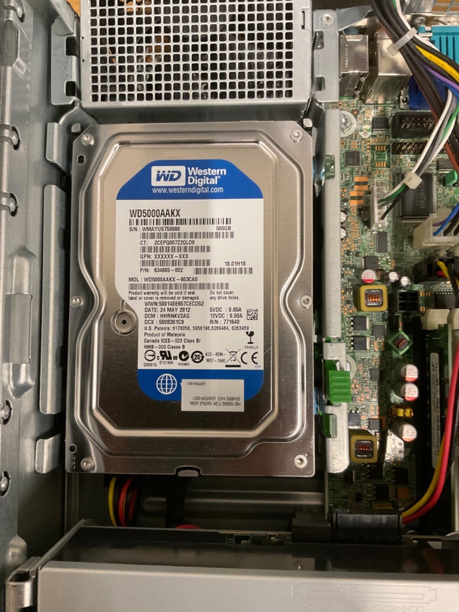 HP Compaq Pro 6300 SFF 8gb RAM I5-3470 500gb HDD Pc1054490 for