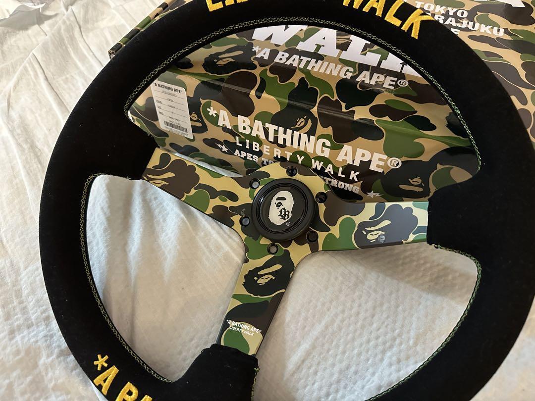 BAPE LBWK ABC Camo Steering Wheel A BATHING APE LIBERTY WALK