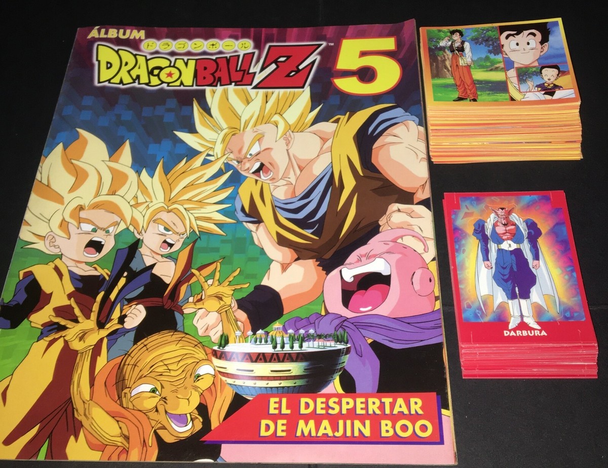 Vintage Dragon Ball Z 5 Album Full Set + Cards 64/64 Navarrete