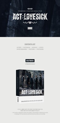 TXT - 2022 WORLD TOUR ACT : LOVE SICK IN SEOUL DVD | eBay