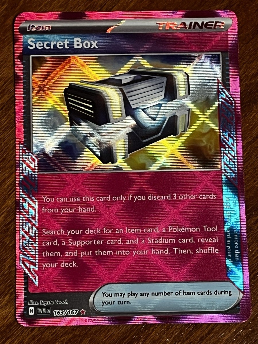 Secret Box 163/167 Pokemon Twilight Masquerade Ace Spec Pokémon