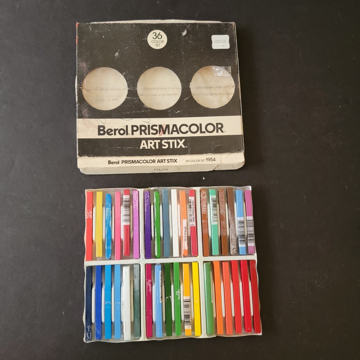 PRISMACOLOR ART STIX 36 Pieces/ Open Box & Lightly Used | eBay