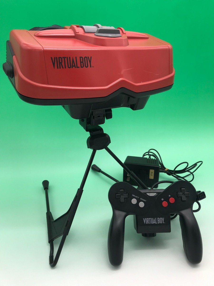 Nintendo Virtual Boy Console Vertical Force Adapter Controller