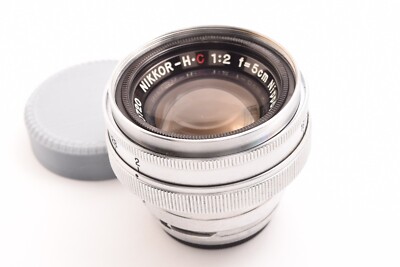NIKKOR-H.C 5cm 50mm f2 Nippon Kogaku Lens NIKON S mount f/2