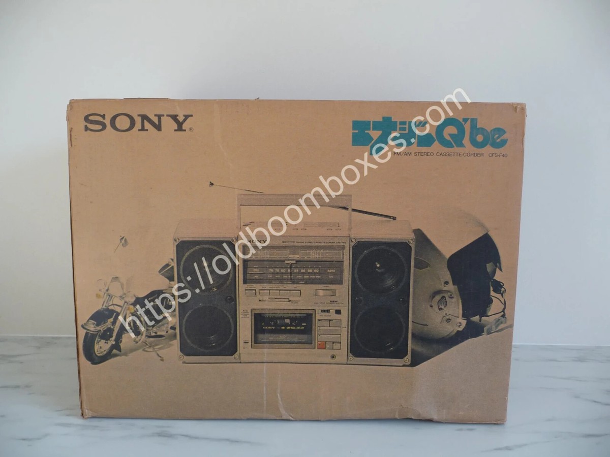SONY CFS-F40 Stereo Radio Cassette Recorder | eBay