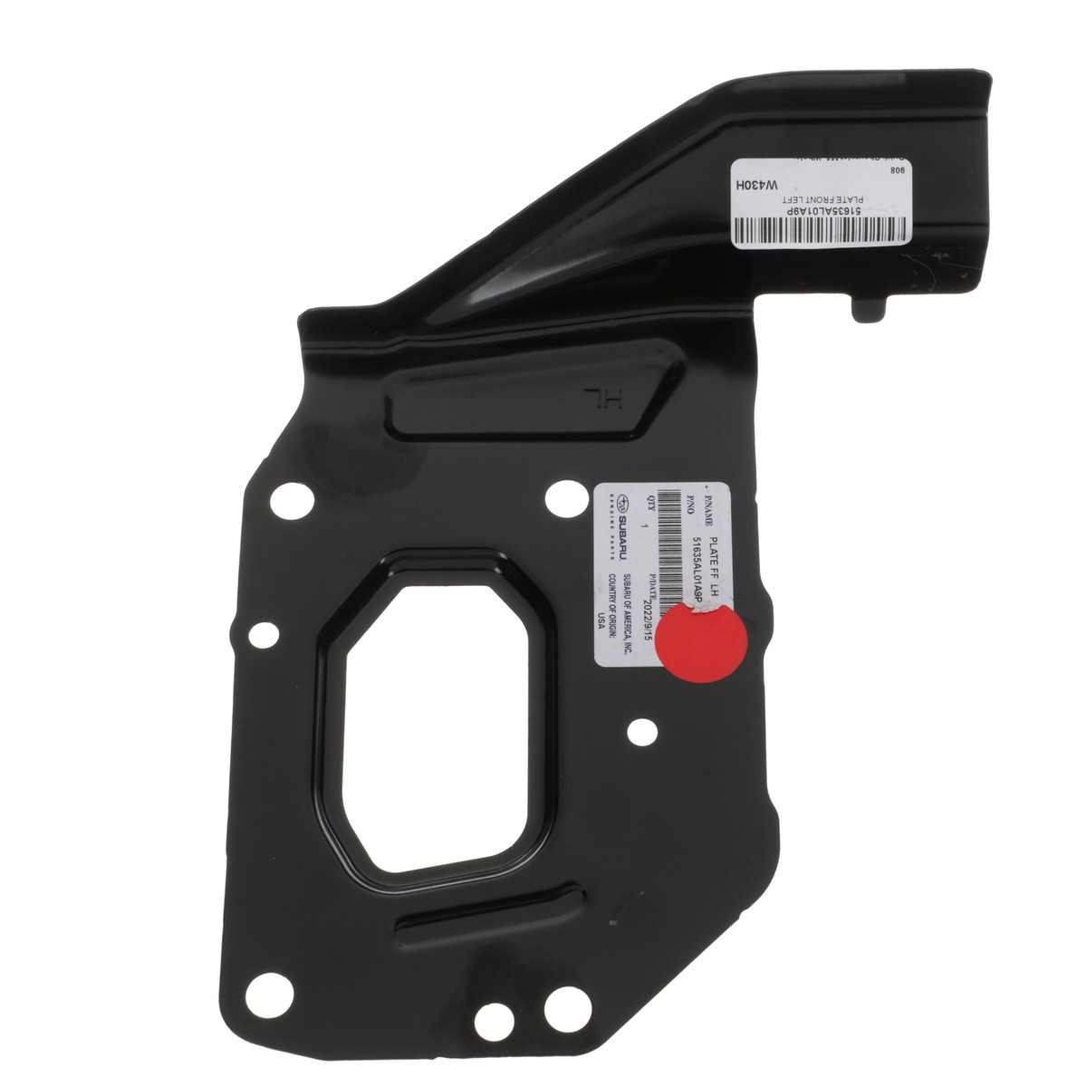 OEM NEW 15-19 Subaru Legacy Outback Front Fender Frame Rail Plate