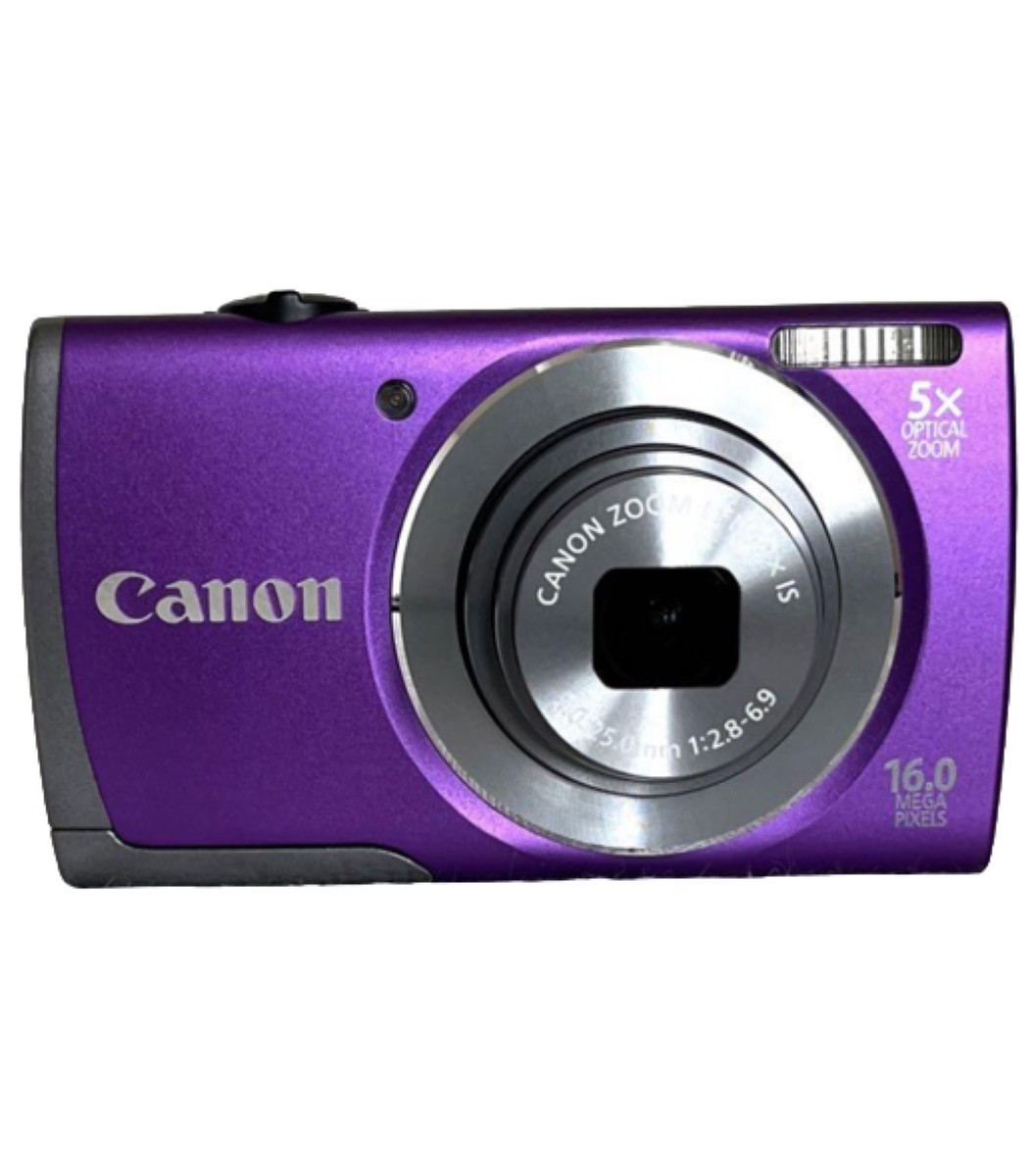 Canon POWERSHOT A3500 IS Digital Camera Purple | eBay