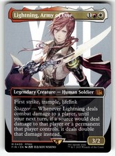 Lightning, Army of One [Borderless Surge Foil] #545 Prices | Magic