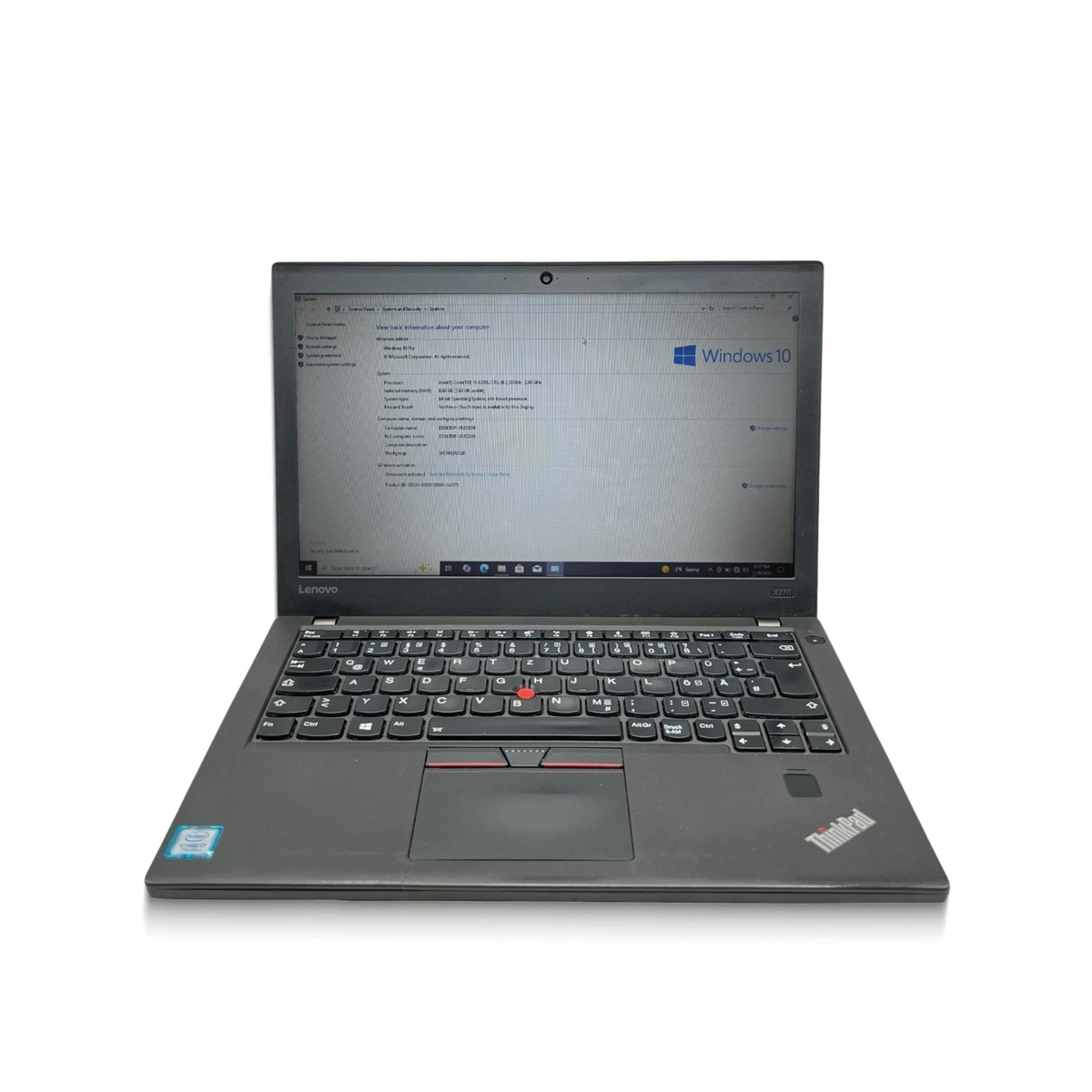 Lenovo ThinkPad X270 Windows 10 PC 笔记本电脑和上网本| eBay