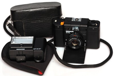 MINOX 35 ML CAMERA & flash MF35 ST with cases MINT 1043 | eBay