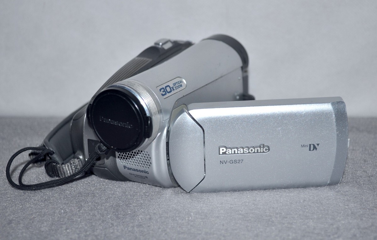 Panasonic NV-GS27 Mini DV Camcorder. For parts or does not work
