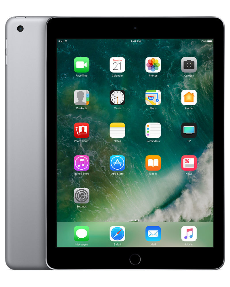 Apple iPad (5th Generation) A1822 32 GB, Wi-Fi, 9.7 in - Space