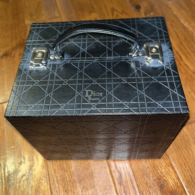 Christian Dior Train Case Vanity Makeup Case Box Dior Beauty