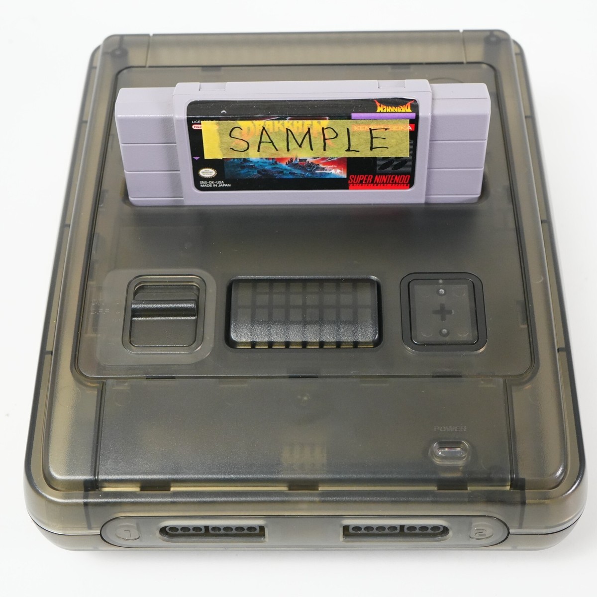 Nintendo Super Famicom Console SHVC-001 SFC SNES Translucent Black