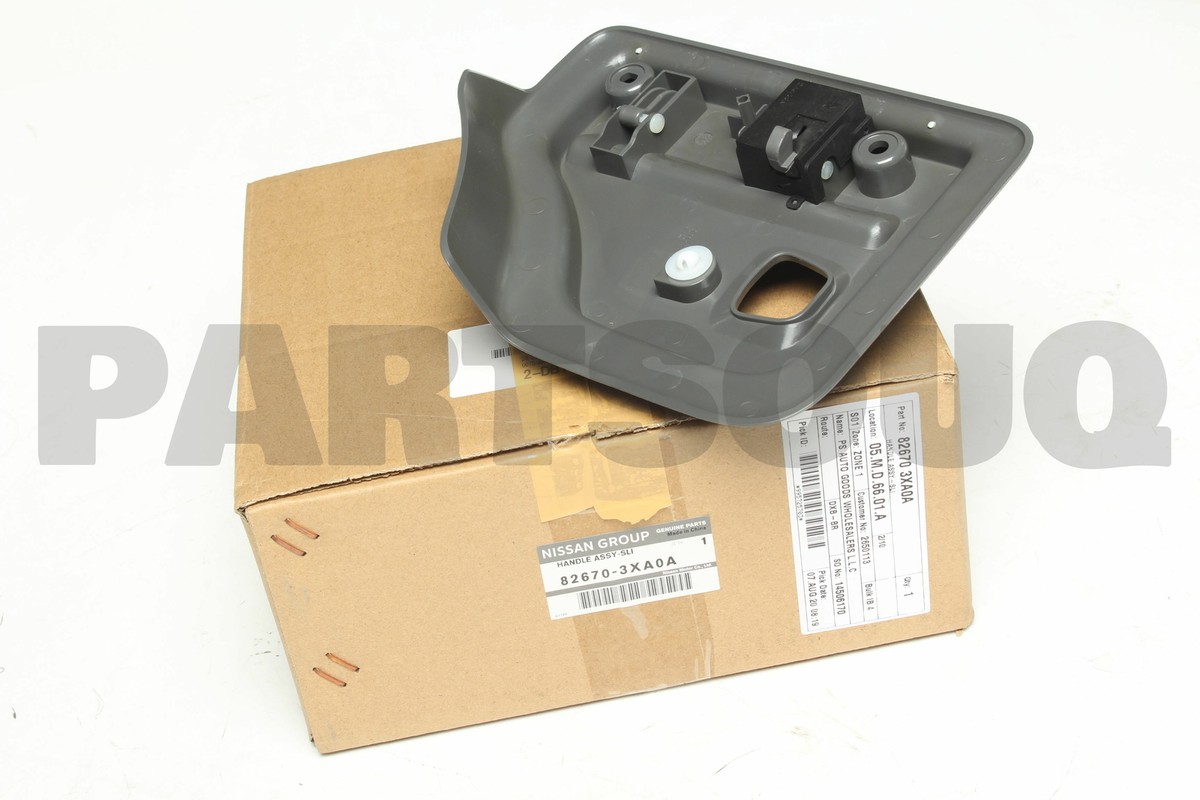 826703XA0A Genuine Nissan HANDLE ASSY-SLI 82670-3XA0A | eBay