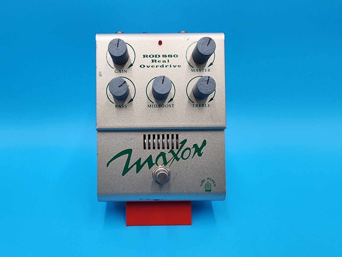 Maxon ROD 880 Real Overdrive Guitar Effect Pedal Tube Preamp Valve