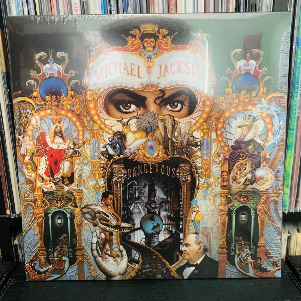 Michael Jackson - Dangerous Vinyl LP NEW SEALED RECORD