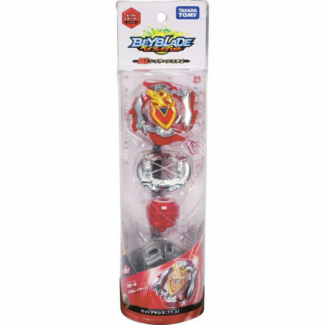 Takara Tomy Beyblade Burst B-105 Starter Zx Achilles. 11. Xt