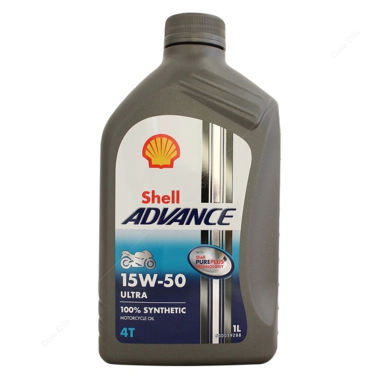 Shell Advance Ultra 15W50 4T Motorcycle Engine Oil Fully Synthetic