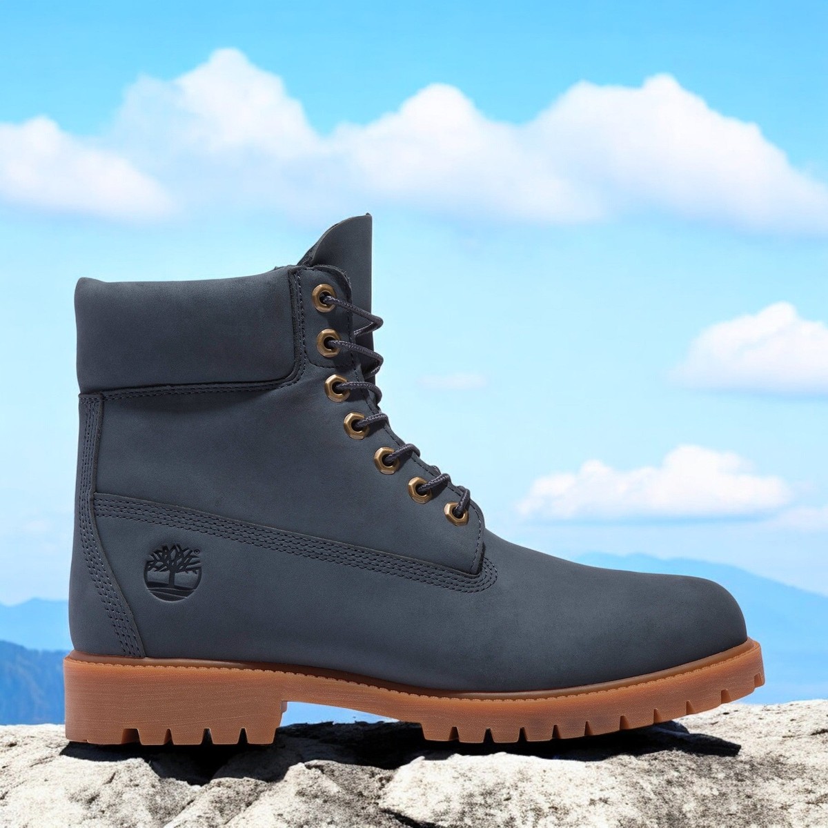 TB0A2N48EP2] MENS TIMBERLAND 6 INCH PREMIUM BOOT 'DARK BLUE' | eBay