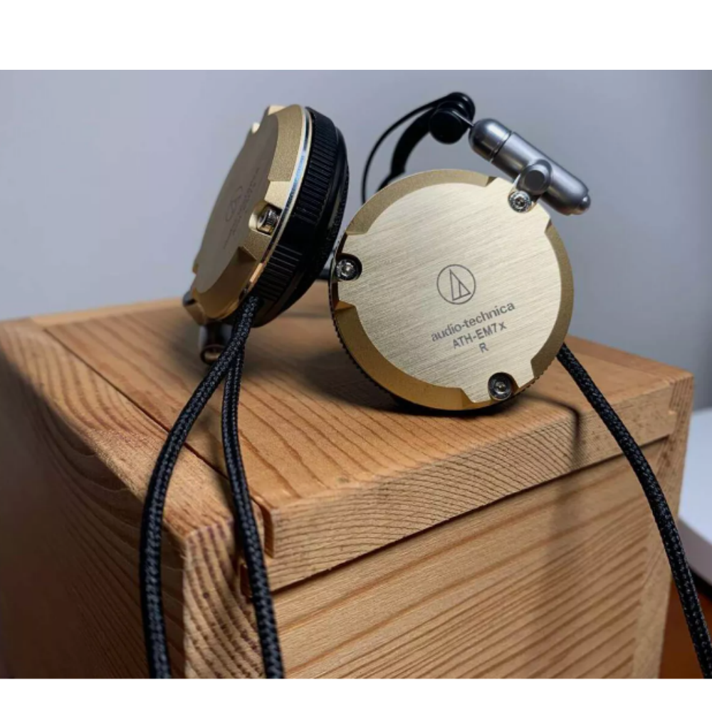 Audio-Technica ATH-EM7X Import Series Adjustable Aluminum Clip-On