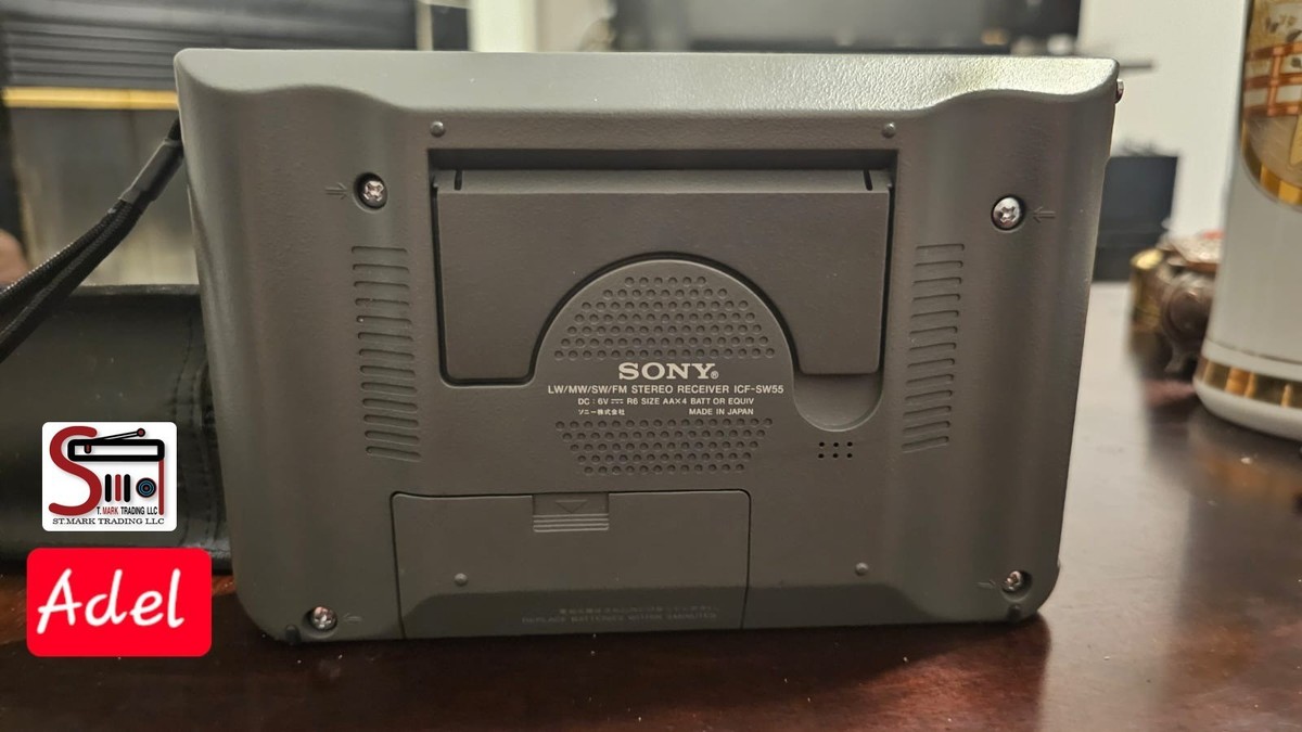 Sony ICF-SW55 Radio Recapped & Upgraded By Adel USA In The Mint