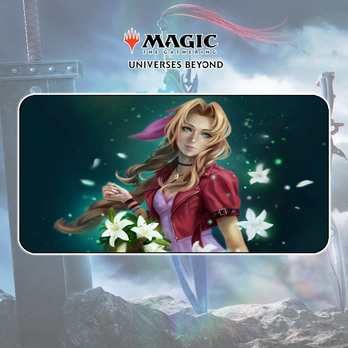 Playmat Aerith - MTG Magic The Gathering x Final Fantasy | eBay