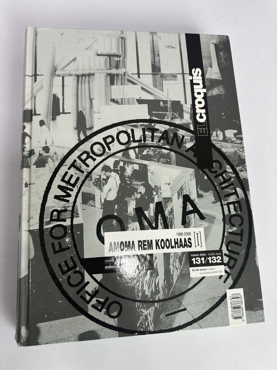 Elcroquis 131/132 Oma Amoma Rem Koolhaas From Japan used | eBay