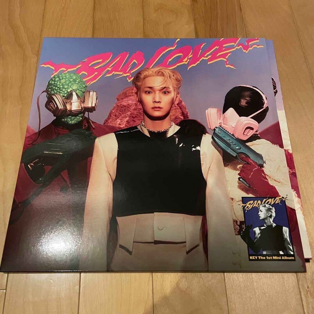 SHINEE KEY 1st Mini Album BAD LOVE LP Ver. Vinyl Limited Edition