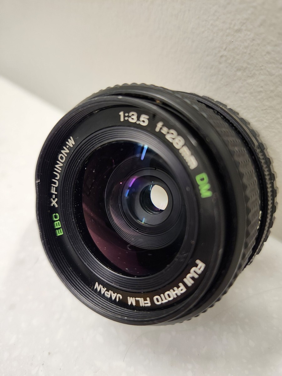 FUJICA EBC X- Fujinon -W 28mm F/3.5 DM Vintage Lens | eBay