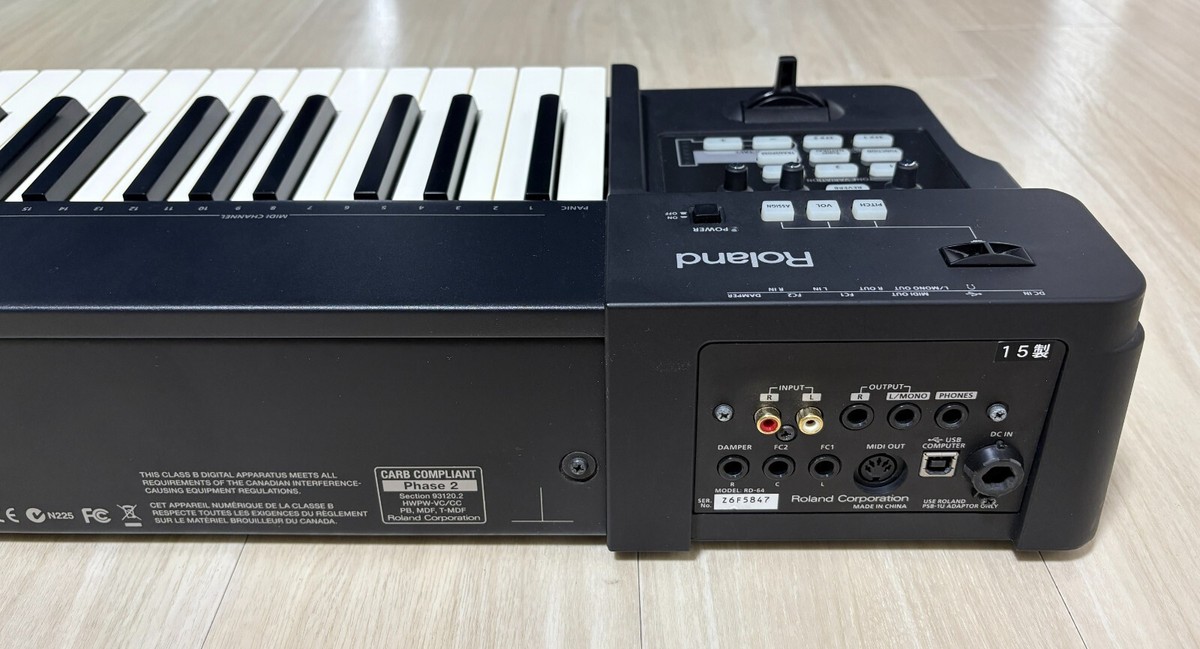 Roland RD-64 64-Key Digital Stage Piano Supernatural Piano with