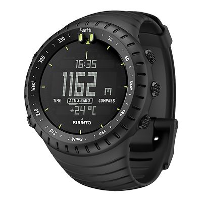 Suunto Core All Black Outdoor Watch with Altimeter Barometer