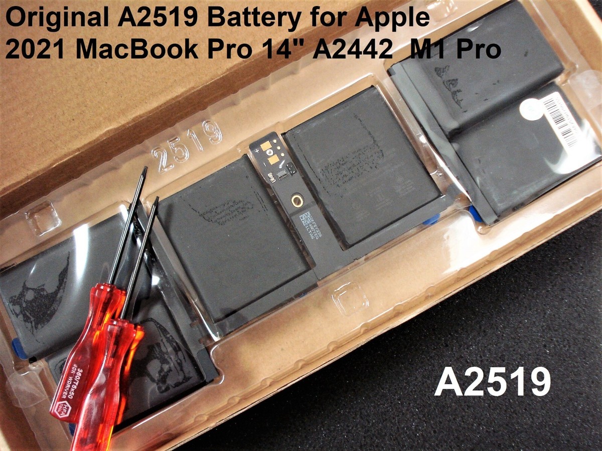 NEW Genuine Original A2519 Battery For 2021 Apple MacBook Pro 14