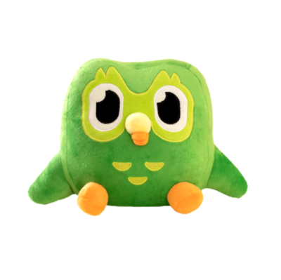 Duolingo Duo Owl Cute Toy Plushie USA Shipping | eBay