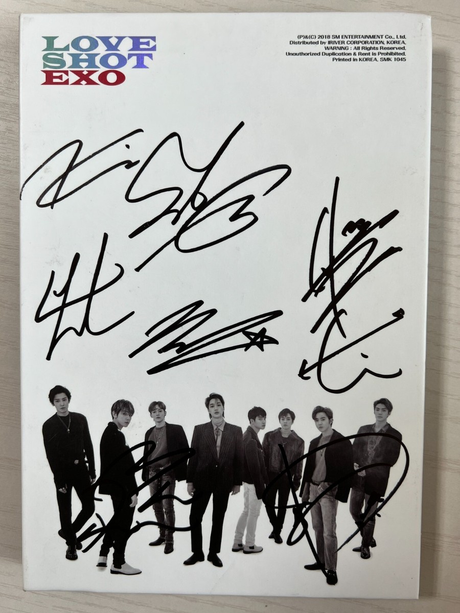 EXO 直筆サイン入りアルバム EXO - EXO-K 全員分直筆サイン入りCDの