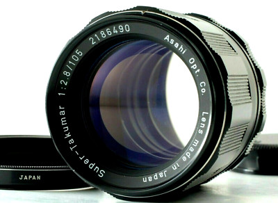 Exc+5] Pentax Super-Takumar 105mm f2.8 M42 Mount Lens from JAPAN
