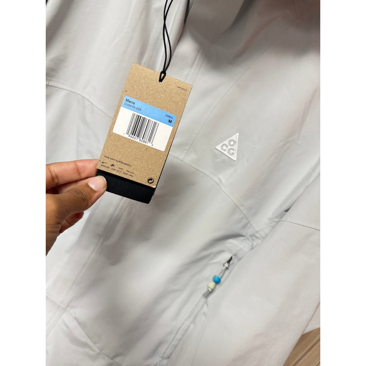 Nike ACG Storm-FIT Cascade Rains Men's Full-Zip Jacket Sz M Brand