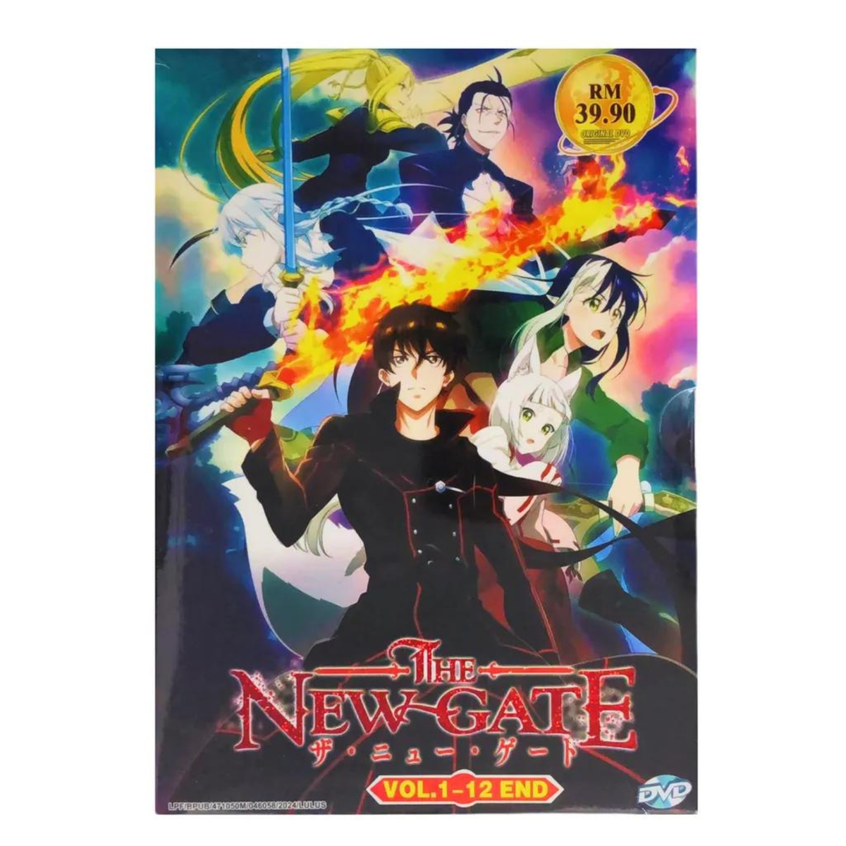 DVD Anime The New Gate Vol. 1-12 END ENG Subtitles All Region Free