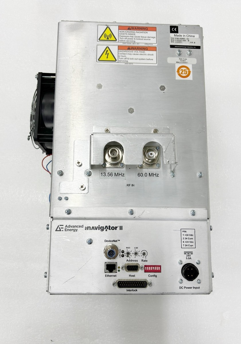 ADVANCED ENERGY AE 3155327-000 AMAT 0190-55960 NAVIGATOR II RF