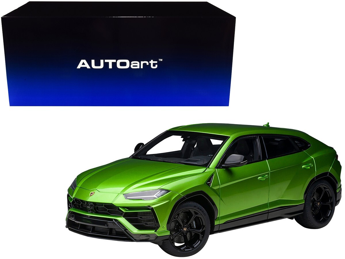 1/18 Lamborghini Urus Verde Selvans Pearl Green Model Car By